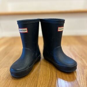 Kids Hunter Rainboots - Navy - Size US 7